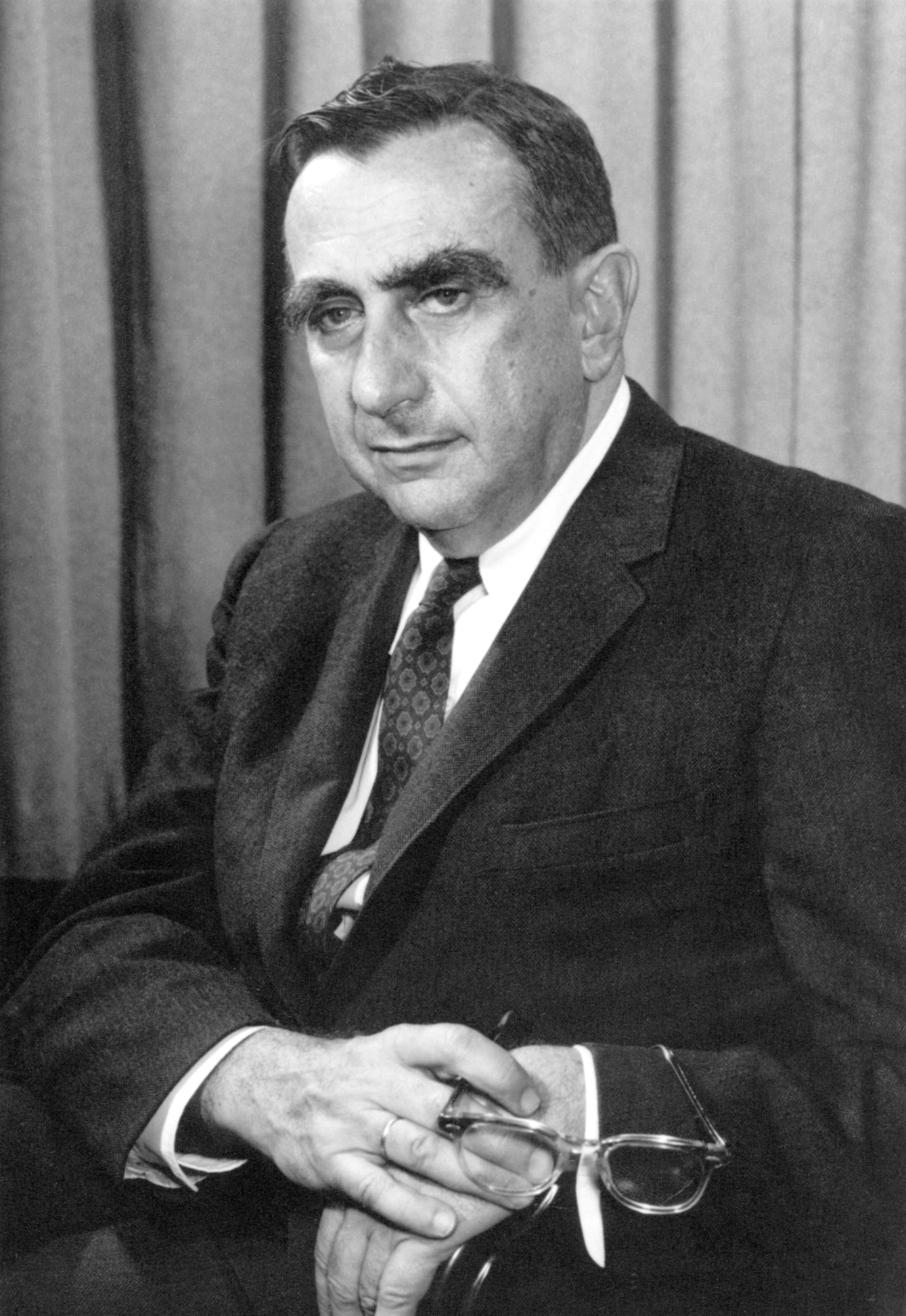 Edvard Teler kao direktor laboratorije Lorens Livermor oko 1958. godine.