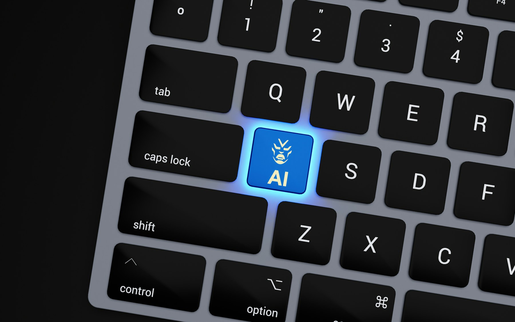 Tastatura sa osvetljenim tasterom AI