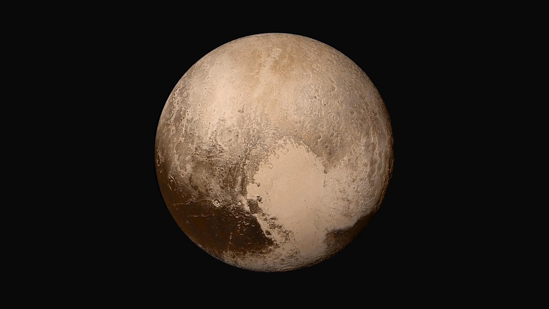 Pluton na snimcima misije New Horizons