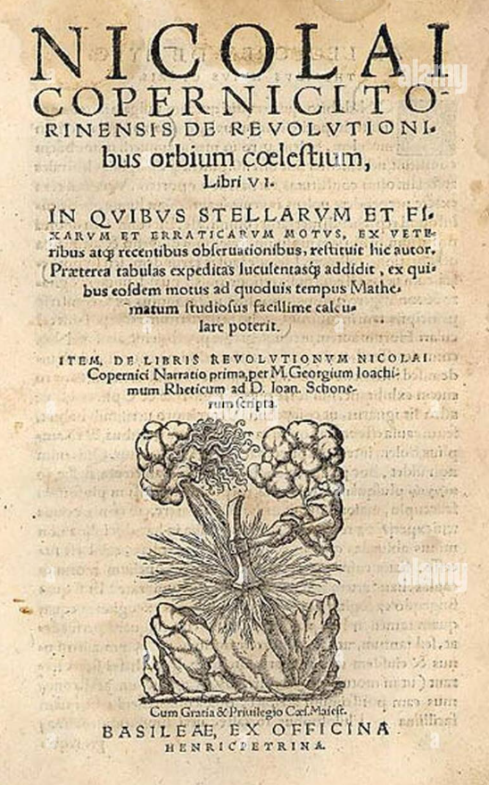 Portret Nikole Kopernika (1473–1543), poljskog astronoma čije je delo „De revolutionibus“ pokrenulo naučnu revoluciju premeštanjem Sunca u centar planetarnog sistema.